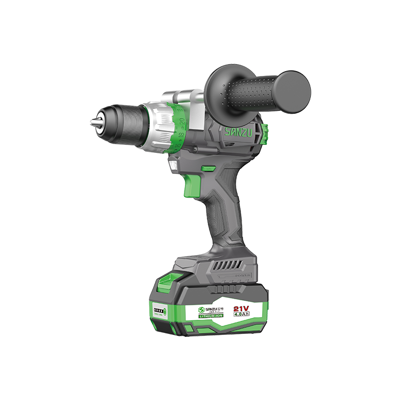 21V 160mm 120n.M Torque 2-vare-speed effect drills drills بدون فرشاة